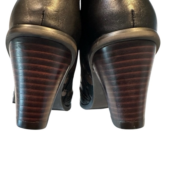 L’Artiste Spring Step Perignon Wingtip Polka Dot Heeled Boots EU 37 US 6.5-7 - Picture 7 of 16